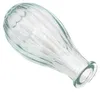 Glasvasen Set 14cm gerillt klar 240ml 4 Stück Produktbild-Vorschau