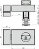 BASI - Türzusatzschloss - KS 500 - 70 mm - Weiß - käntig - Produktbild-Vorschau 2