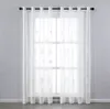 2er Set Vorhänge Bestickter Transparente Voile Gardinen mit Produktbild-Vorschau 7