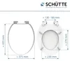 SCHÜTTE MDF WC Sitz SPIRIT WHITE, Toilettendeckel mit Produktbild-Vorschau 7