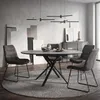 ML-Design Esstisch ausziehbar rund 100-140 cm Grau meliert Produktbild-Vorschau 9