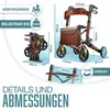 Rollator KESSER® in alluminio pieghevole, regolabile in Anteprima dell’immagine prodotto 19