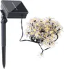 Lampes solaires de jardin fleuries 7m 50LED blanc chaud Voir les images du produit 8