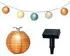 LED solární pohádková světla 4,5 m nylonová barevná / teplá Náhled obrázku produktu 2