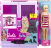 Product packaging for a Barbie Ultimate Closet playset, showing the closet, a Barbie doll, and various accessories and clothing items. Anteprima dell’immagine prodotto