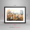 Gerahmtes Poster - Schwarzer Rahmen - Kraniche Vögel Herbst Produktbild-Vorschau 5