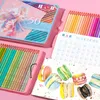 H&B 50 barevných pastelek Macaron, 3,3 mm jádro, s železným Náhled obrázku produktu 7