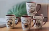 Weltbild Tassen Coffee 4er Set Nostalgie Optik Ceramik Produktbild-Vorschau 1
