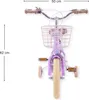Buxibo - Vélo d'enfant pour fille - Luna - 12 pouces - Lila Voir les images du produit 8