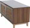 Ławka HWC-P54, ławka do przedpokoju, półka na buty, MDF Podgląd zdjęcia produktu 13