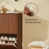 Scarpiera stretta 24 cm effetto noce – Armadietto per Anteprima dell’immagine prodotto 10