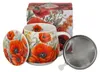 Duo | Tasse en porcelaine avec passoire - 430 ml - Motif Voir les images du produit 1
