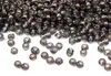 50g Rocailles Glasperlen 8/0 3mm grau Produktbild-Vorschau