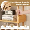Étagère d'angle COSTWAY à 4 niveaux, bibliothèque Voir les images du produit 5