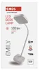 LED stolní lampa EMILY, nabíjecí, bílá Produktbild-Vorschau