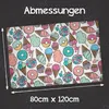 Küchenmatte 80x120 cm Vinylmatte Bodenmatte Dekoration - Produktbild-Vorschau 5