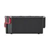 A side view of a black tool organizer box with red accents. Produktbild-Vorschau