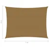 Design Sonnensegel 160 g/m² Taupe 6x7 m HDPE, Markisen 2024 Produktbild-Vorschau 7