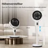 Aigostar 23dB Leiser Standventilator, 135° Oszillierend, Produktbild-Vorschau 10