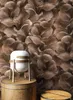 NEWROOM Tapete Diarra Braun Vliestapete - Floral Blumen Produktbild-Vorschau 4