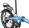PACTO THREE Vysokokvalitný skladací bicykel 27 cm hliníkový Náhľad obrázku produktu 7