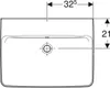 Geberit 501642001 Renova Plan Waschtisch, 65x48cm Produktbild-Vorschau 2