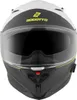 Bogotto H153 BT SPN Bluetooth Helm, schwarz matt/gelb, S Produktbild-Vorschau 6