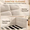 INONEFT, cama tapizada de 90 x 200 cm, cama juvenil con LED Vista previa de la imagen del producto 10