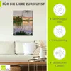 ARTland Leinwandbild Ansicht Les Andelys mit Insel Lucas. Produktbild-Vorschau 2