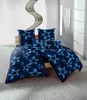 Bettwäsche 135x200 cm + 40x80 cm Sterne Stars dunkel blau Produktbild-Vorschau 3