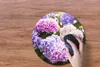 MuchoWow® Mauspad Mousepad Blumen - Hortensie - Rosa - Produktbild-Vorschau 3