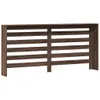 vidaXL Radiátorové obložení hnědý dub 175x20x82 cm materiál Náhled obrázku produktu 4