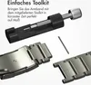Accezz Mattes Titanstahlarmband - Garmin 26 mm Anschluss - Produktbild-Vorschau 6