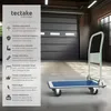Chariot de transport 150 kg - blanc Voir les images du produit 2