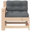 The Living Store Gartensofa mit Armlehne und Kissen Produktbild-Vorschau 5
