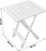DEUBA® Składany stolik boczny Adige 50x45x43 cm Składany Podgląd zdjęcia produktu 15
