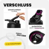 ShakeNext® Premium Edelstahl Shaker 700ml (Schwarz) Produktbild-Vorschau 3