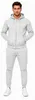 Herren Jogginganzug einfarbig 100% BW 586 Grau XL Produktbild-Vorschau 4