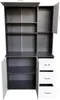 Küchenschrank Blanca 100x180x40 cm (BxHxT) mit Regalfächern Produktbild-Vorschau 2