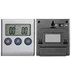 Digital Kochen Thermometer mit Sonde Timer Timing und Alarm Produktbild-Vorschau 3