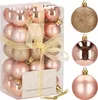 SPRINGOS Christbaumkugel Kunstkugel 30 Stück bruchsicher Produktbild-Vorschau 1