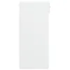 A side view of a white sideboard. Produktbild-Vorschau