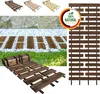 Collage of wooden garden path elements and a decorative screen. Náhled obrázku produktu