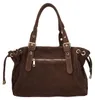 Damenhandtasche aus echtem Leder mit Reißverschluss  Italy Produktbild-Vorschau 4