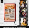 LANOLU Retro Blechschild Feuerwehrgesetze - Feuerwehrmann Produktbild-Vorschau 2