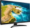 A monitor displaying a scenic view of a coastline. Produktbild-Vorschau