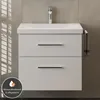 Planetmöbel Waschtischunterschrank 63cm Weiß mit Produktbild-Vorschau 3