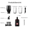 AMZCHEF Entsafter 160W, Großer 108 mm Einfüllschacht, Produktbild-Vorschau 10