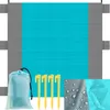 Picknickdecke 208x208cm Campingdecke Picknick Decke Produktbild-Vorschau 1