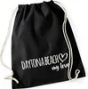 Huuraa Turnbeutel Daytona Beach my love 12 Liter Black Produktbild-Vorschau 1
